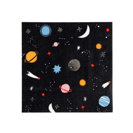 Meri Meri servietter, space