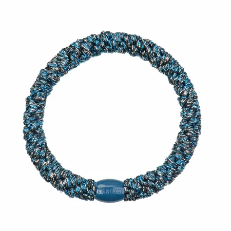 Kknekki hårelastik, Navy multiglitter