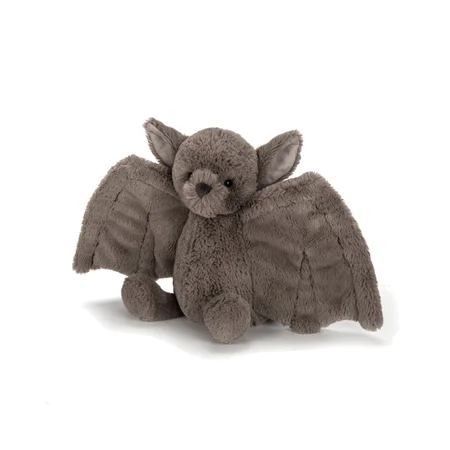 Jellycat bamse, bashful flagermus - 19 cm