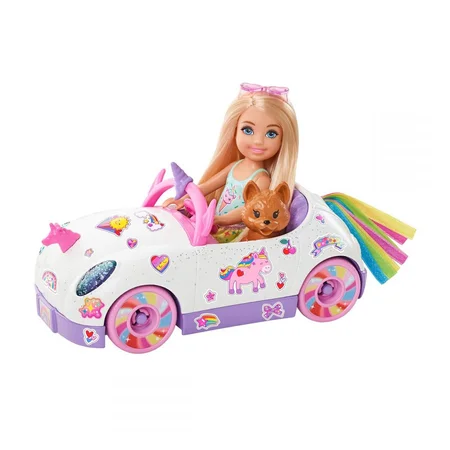 Barbie lillesøster Chelsea m.bil