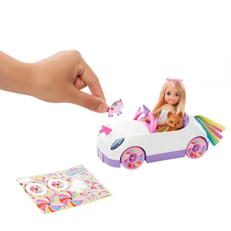 Barbie lillesøster Chelsea m.bil