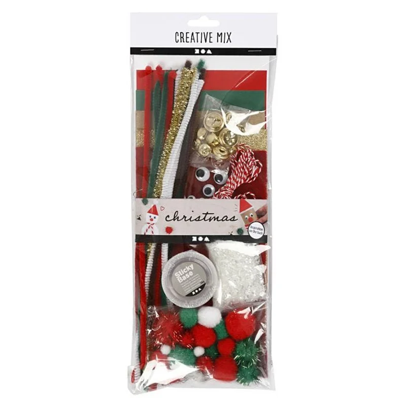Creativ Company DIY Weihnachtsdeko-Mix, klassisch