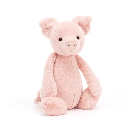 Jellycat bamse, Bashful Gris - 31 cm