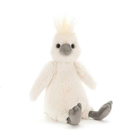 Jellycat bamse, Bashful Kakadue - 18 cm