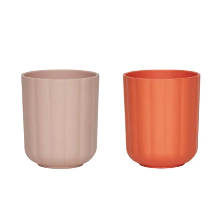 Pullo Tasse, 2er-Pack, rose/apricot, OYOY 
