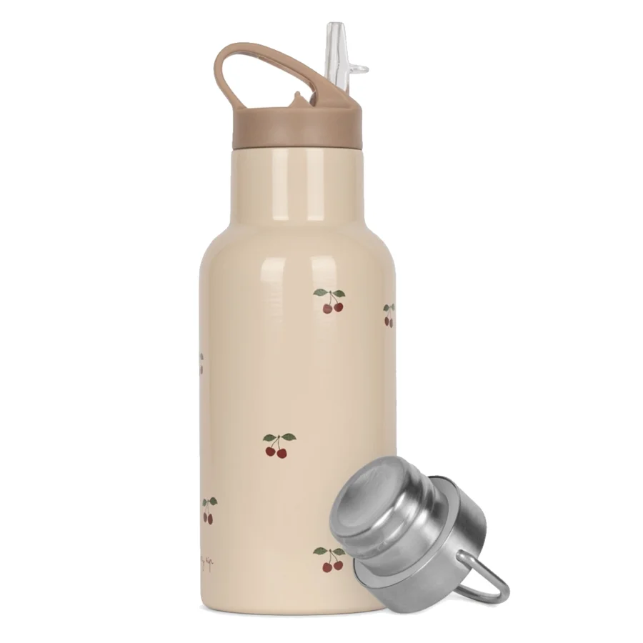 Thermo-Trinkflasche, cherry, Konges Sløjd 