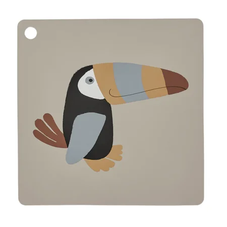 Tischset, toucan, OYOY