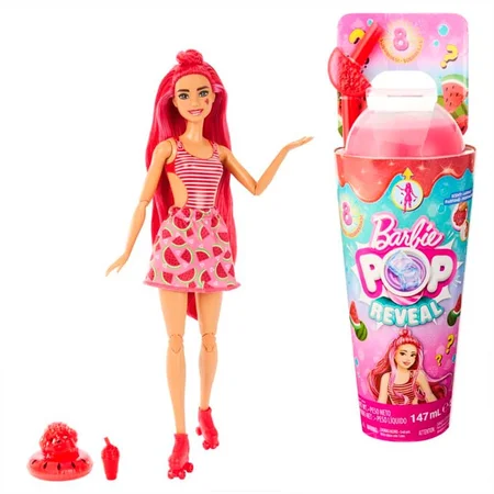 Barbie Pop Reveal Juice Fruits Serie, watermelon crush
