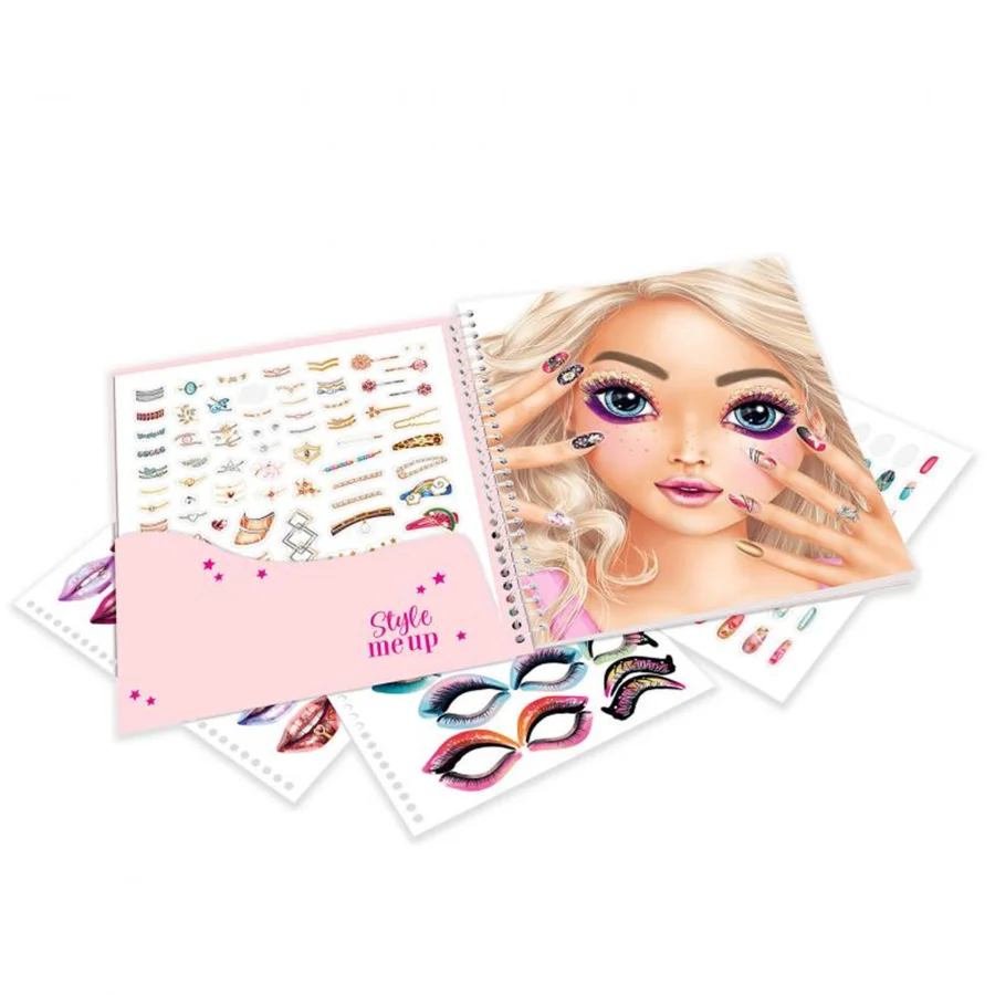 TOPModel Dress me up Face Stickerbog BEAUTY GIRL