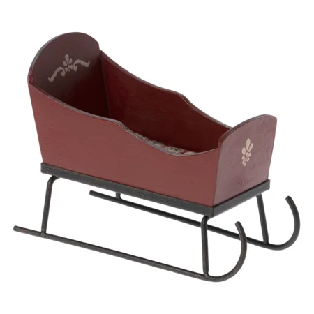 Maileg Schlitten für Mäuse, rot