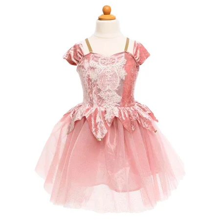 Great Pretenders Holiday Ballerina dress dusty rose, 5-6 J.