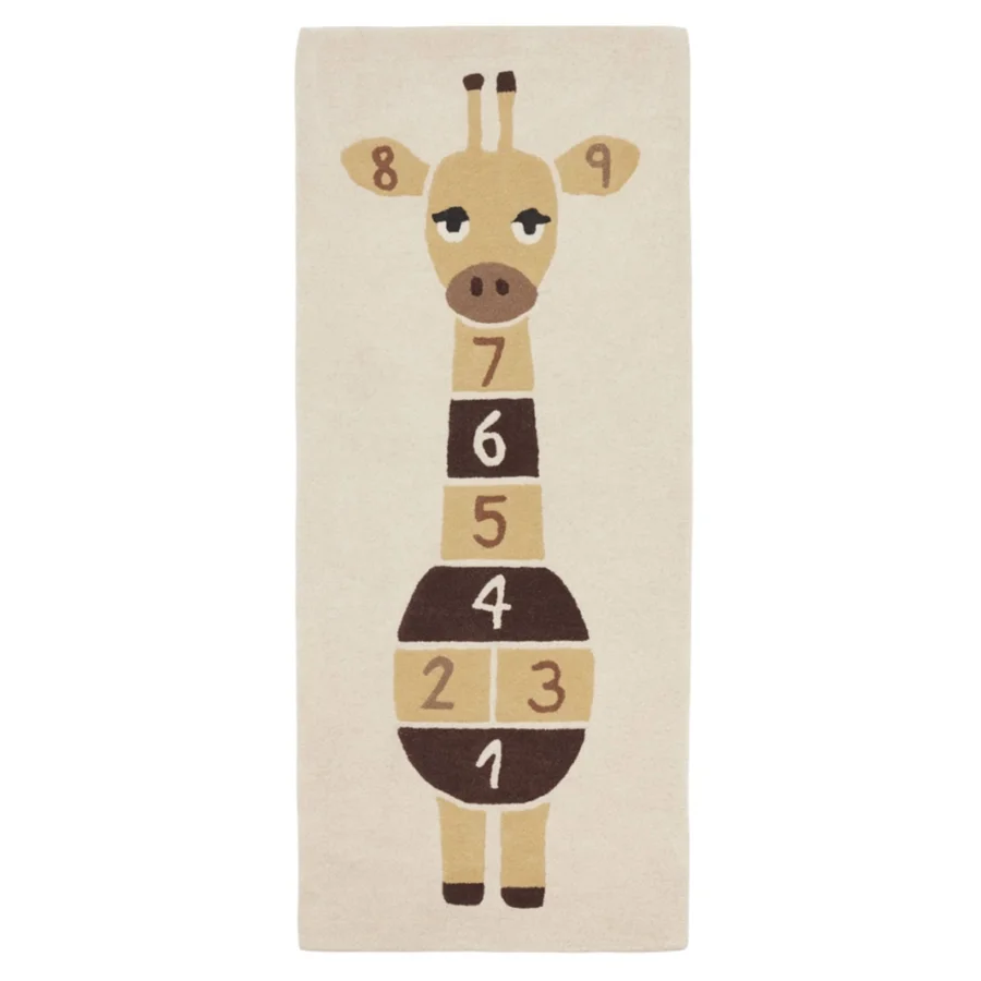 OyOy Hüpfteppich Giraffe, gelb