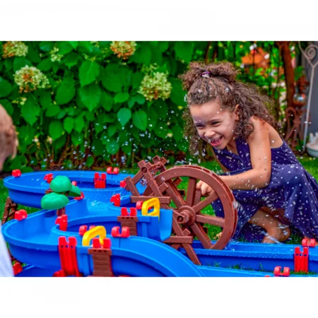 Aquaplay große Wasserbahn mit Wassermühle