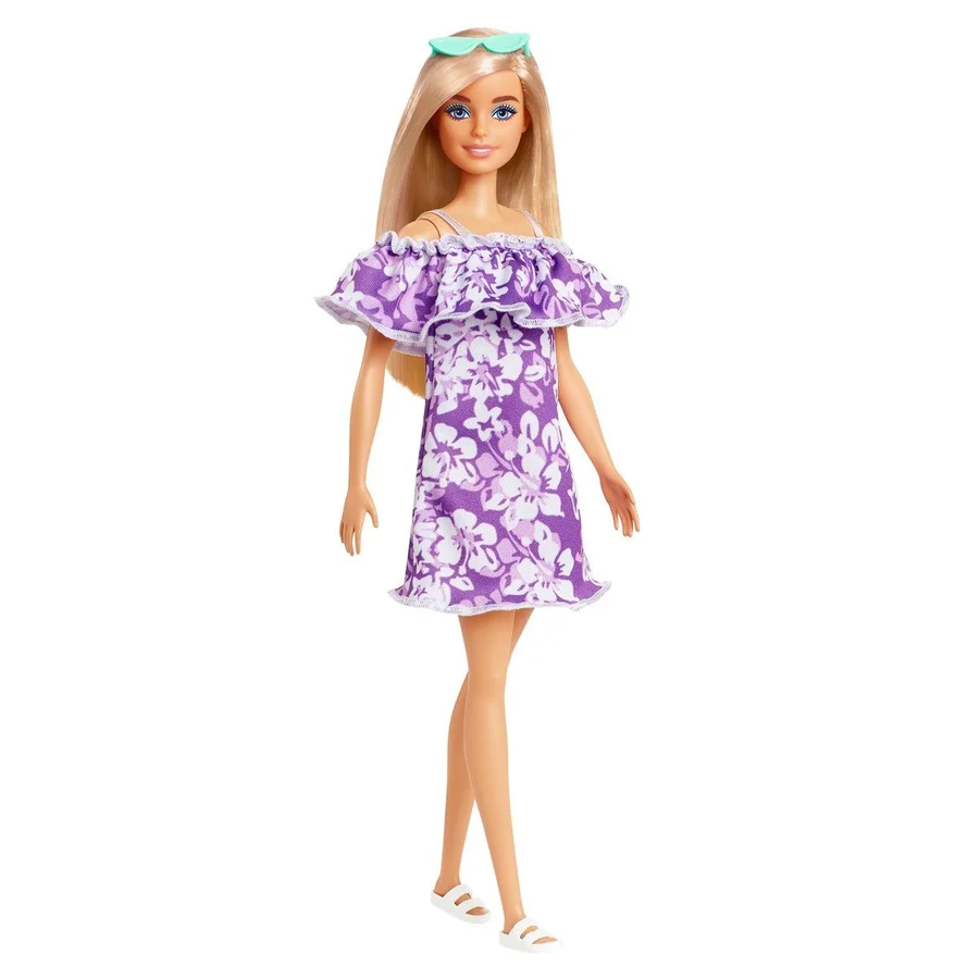 Barbie Loves the Ocean dukke, lilla kjole