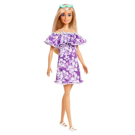 Barbie Loves the Ocean dukke, lilla kjole
