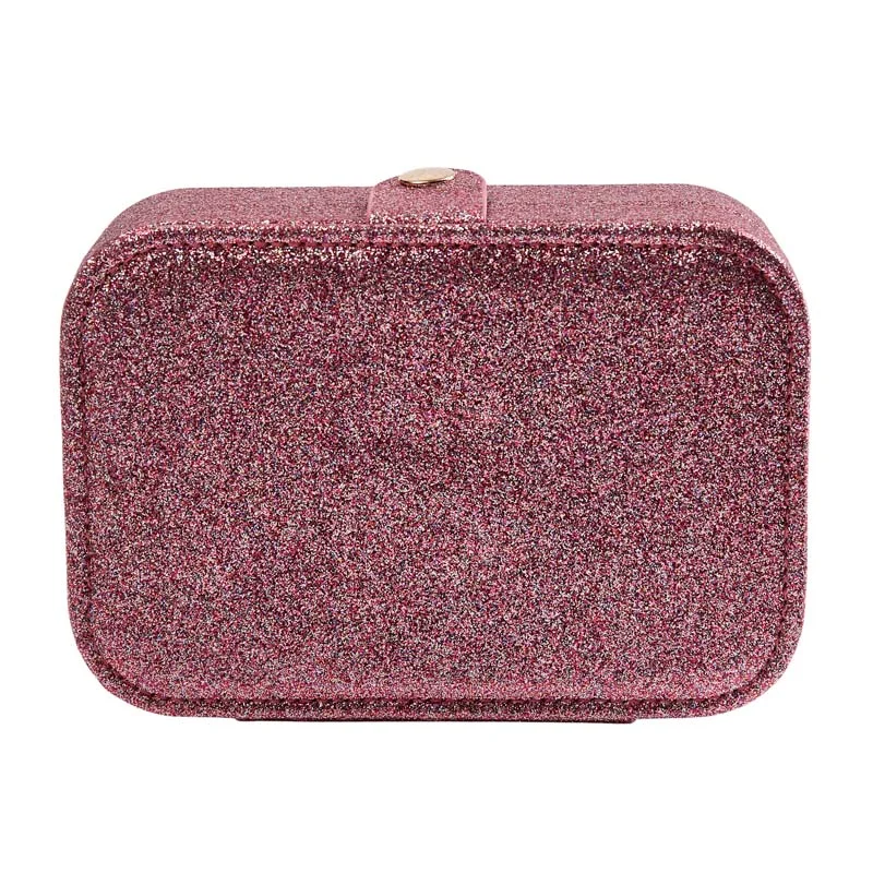 Sofie Schnoor Schmuckschatulle, groß rose glitter