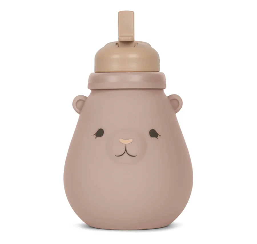 Konges Sløjd Trinkflasche teddy, blush
