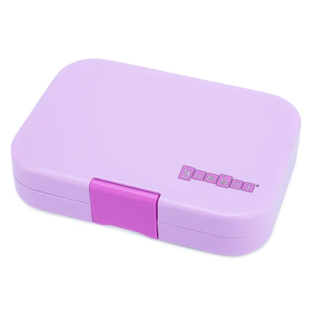 Yumbox originale Brotdose mit 6 Fächern, Lulu purple-Paris tray