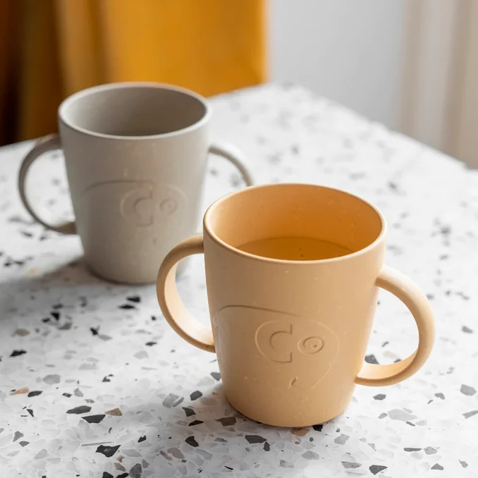 Sebra MUMS kop med hanke, wheat yellow