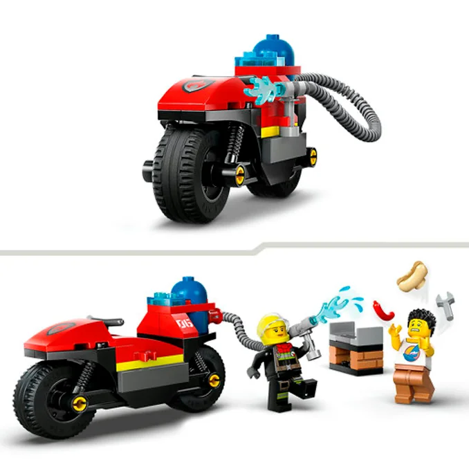 LEGO® City, Feuerwehrmotorrad