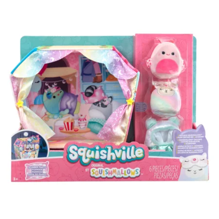 Squishville Pyjamasparty Luxsus Spielset S7