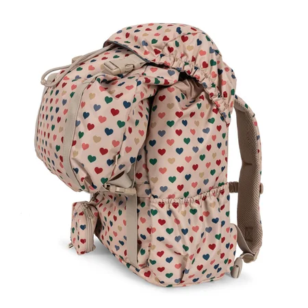 Konges Sløjd Clover Maxi Schultasche, coeur coloré frappe