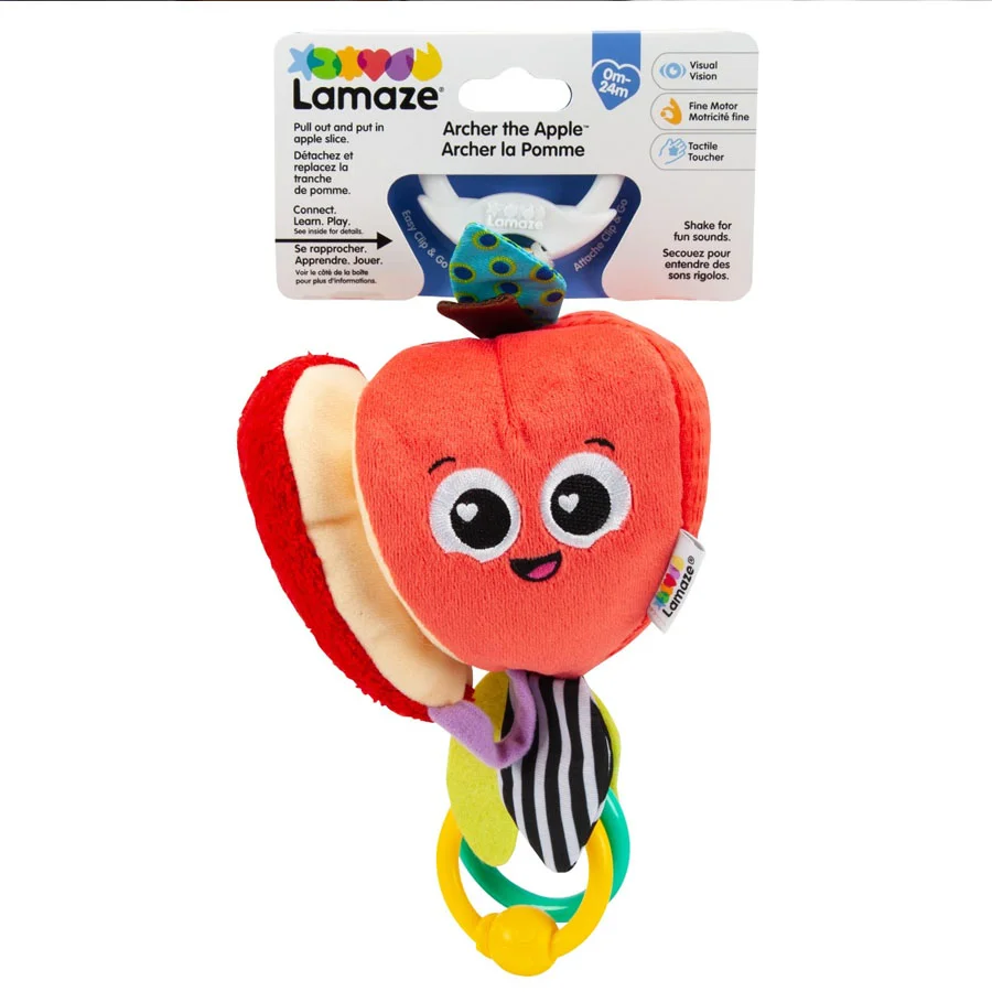 Lamaze Apfel Archer, Clip & Go
