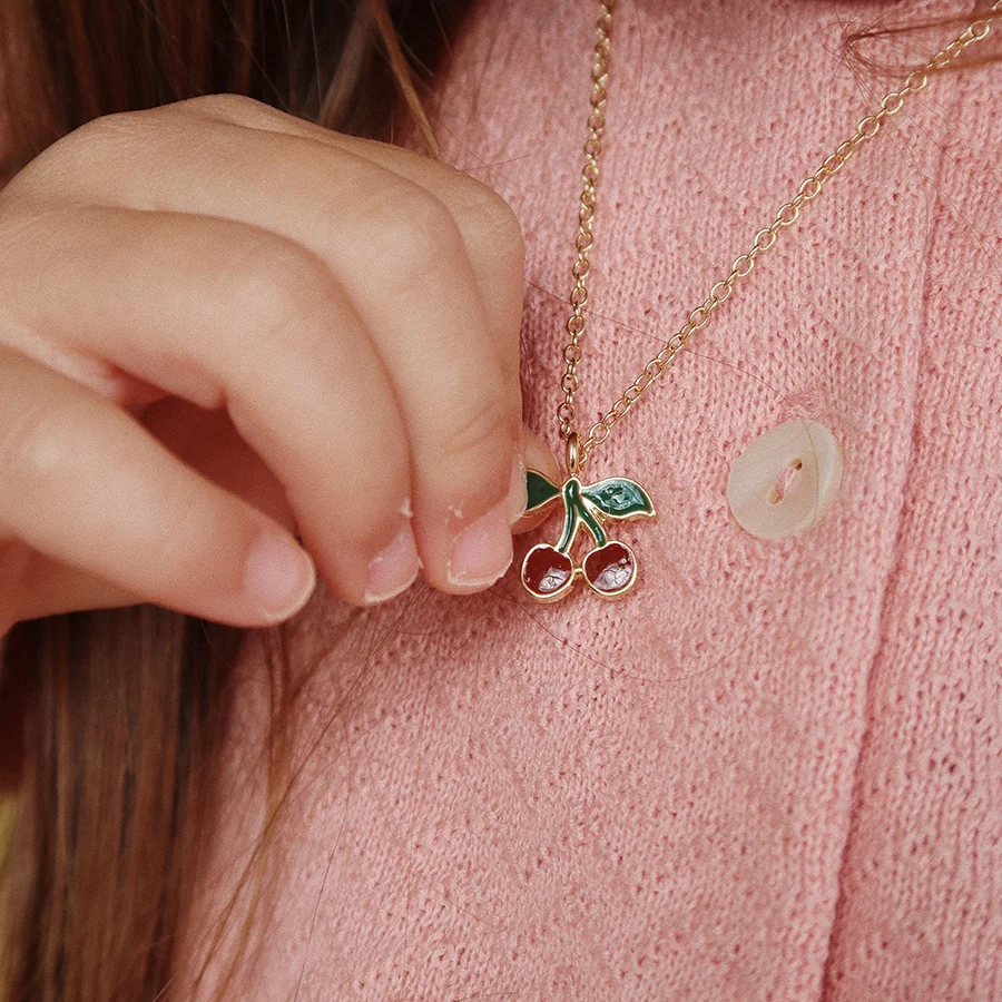 Konges Sløjd Schmuckset, Cherry gold
