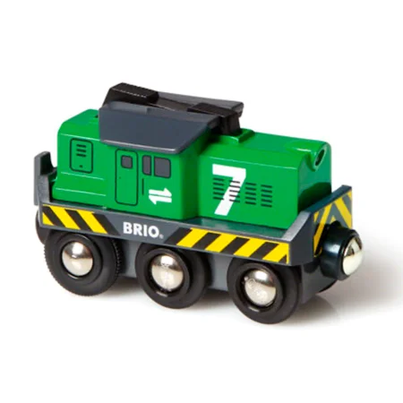 BRIO Frachtlok, batteriebetrieben