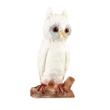 Heico hvid ugle lampe