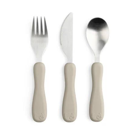 Sebra Silikonbesteck Fanto,  beige