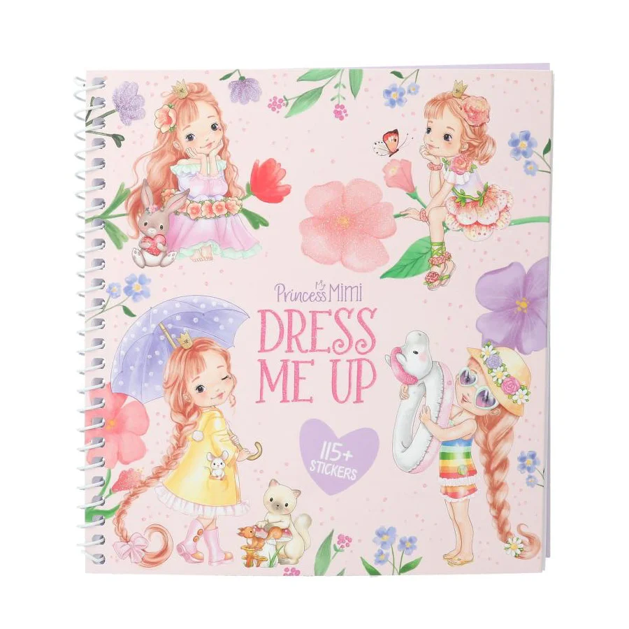 Prinzessin Mimi Dress Me Up Stickerbuch