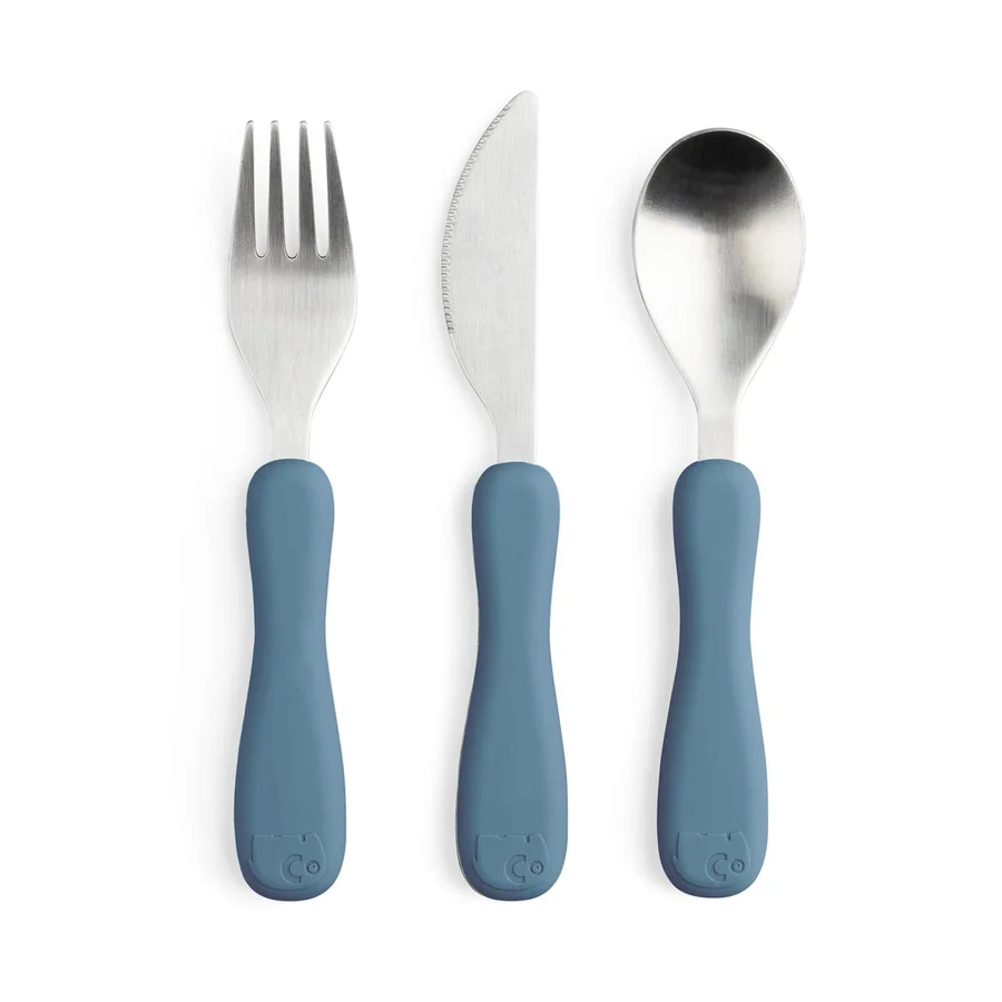 Sebra Silikonbesteck Fanto, nordic blue