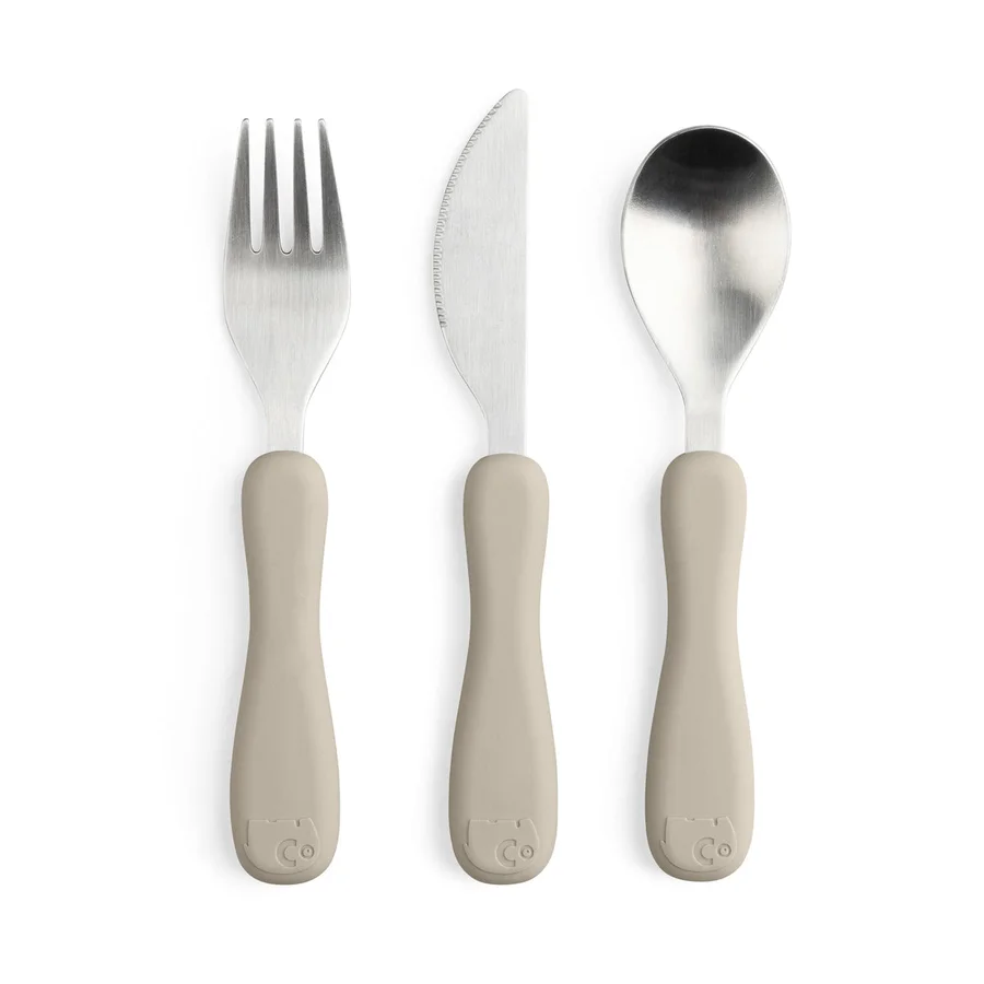 Sebra Silikonbesteck Fanto,  beige