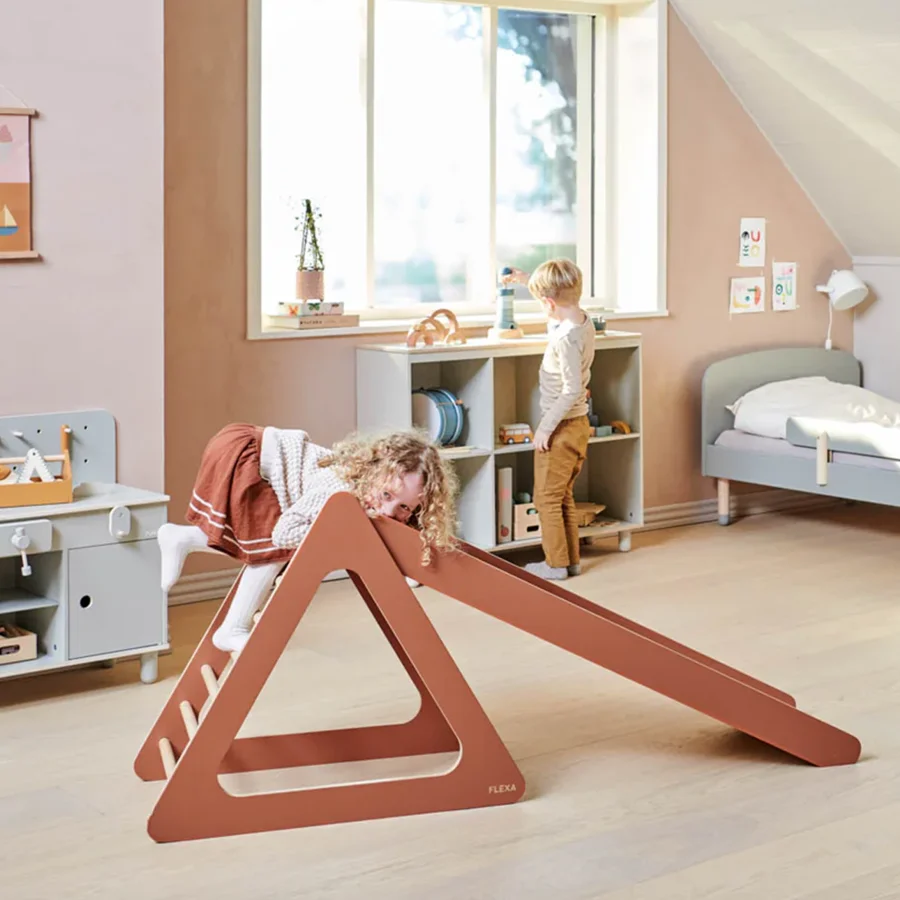 FLEXA Spielturm mit Rutsche, midi