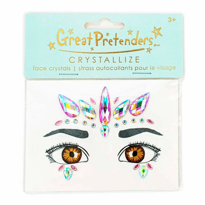 Great Pretenders Gesichtsschmuck Einhorn, pink