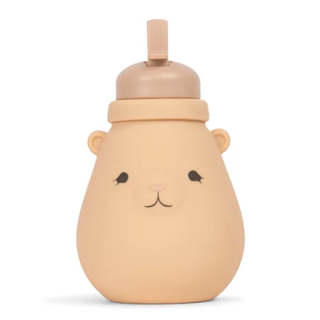 Konges Sløjd Silikon-Trinkflasche Teddy, shell