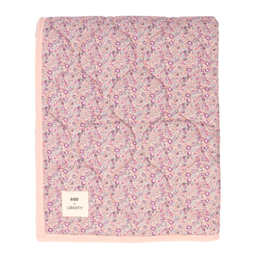 BIBS x Liberty Krabbeldecke gequiltet, eloise blush