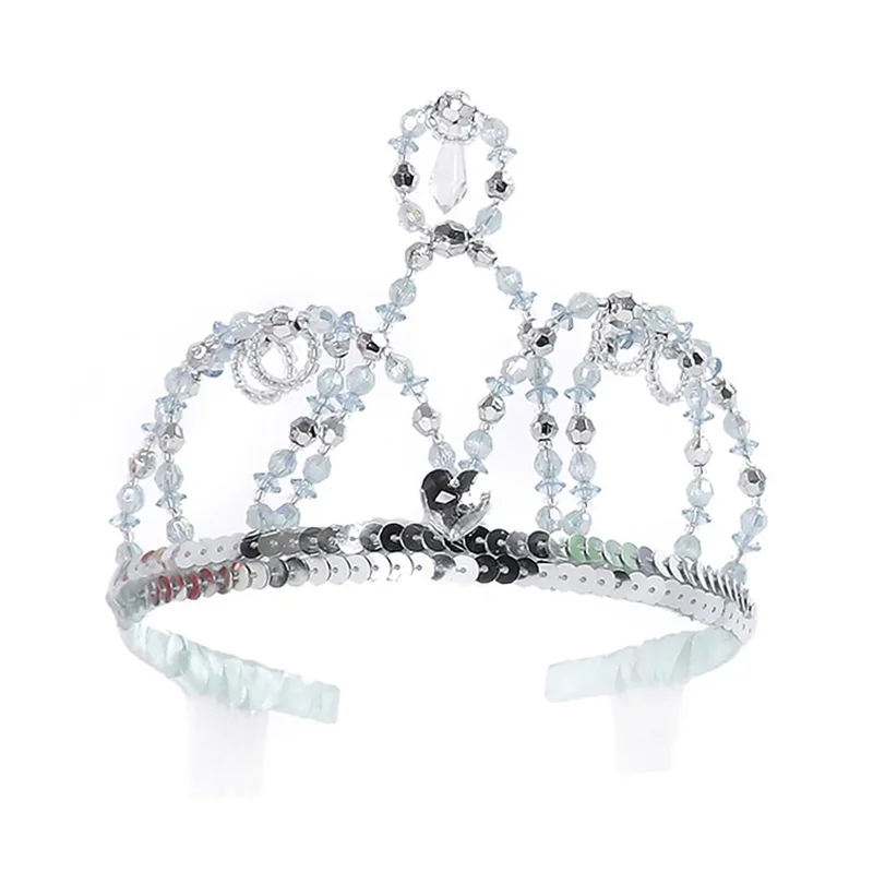 Great Pretenders prinsessediadem, silver and blue