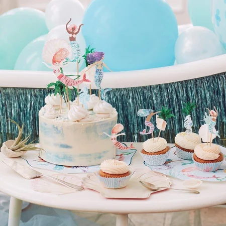 Meri Meri cupcakekit, havfrue