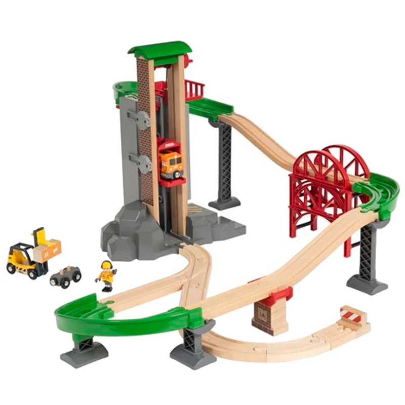 BRIO togbane, lift and load warehouse