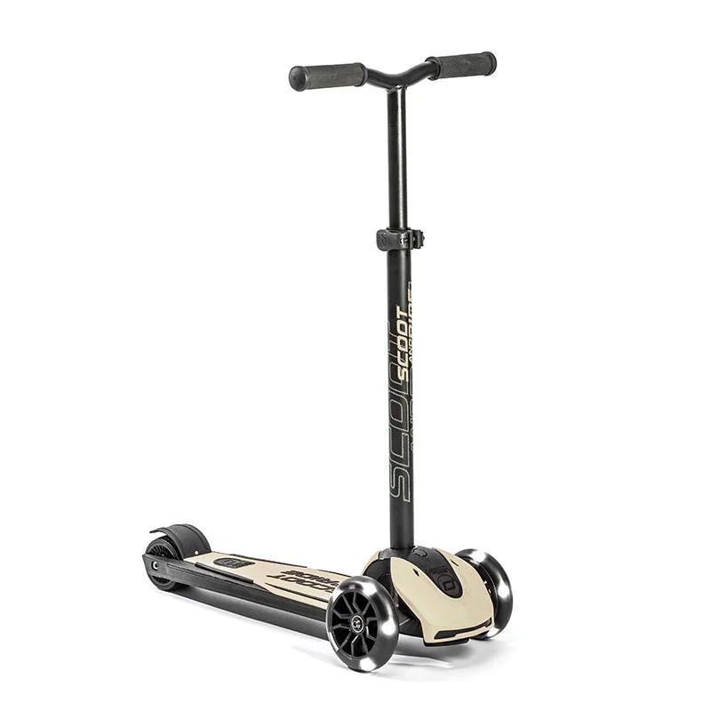 Scoot and Ride, highway kick 5 løbehjul m.led ash