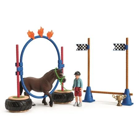 Schleich pony agility race