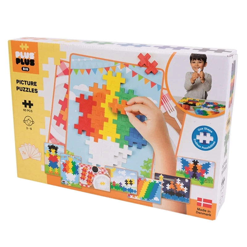 Plus Plus BIG basic, 60 stk - puzzle