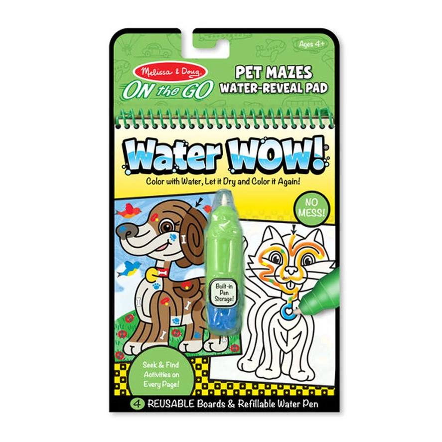 Melissa and Doug Water Wow, labyrinter