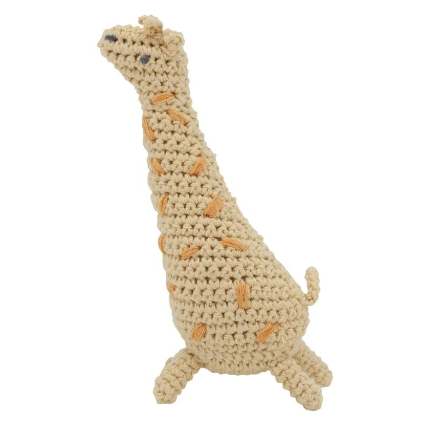 Sebra hæklet rangle, giraffen Glenn