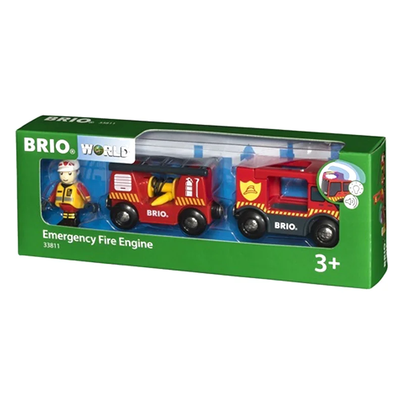BRIO brandbil med lyd og lys