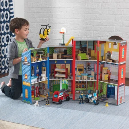 KidKraft legehus med tilbehør, Everyday heroes