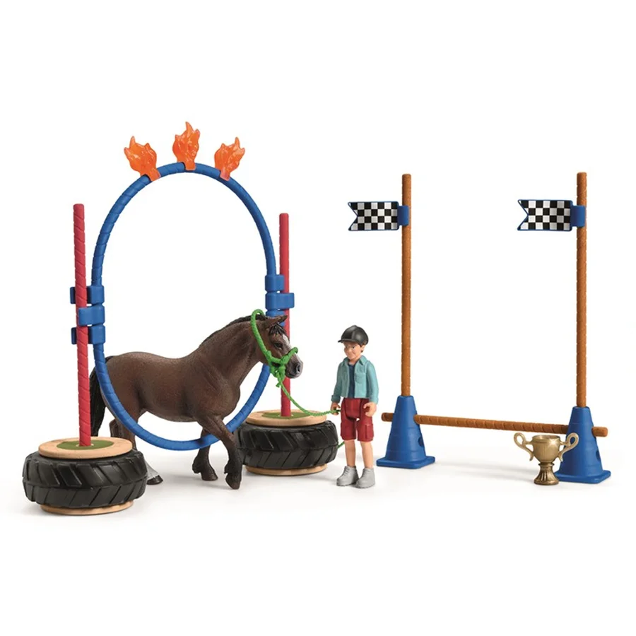 Schleich pony agility race