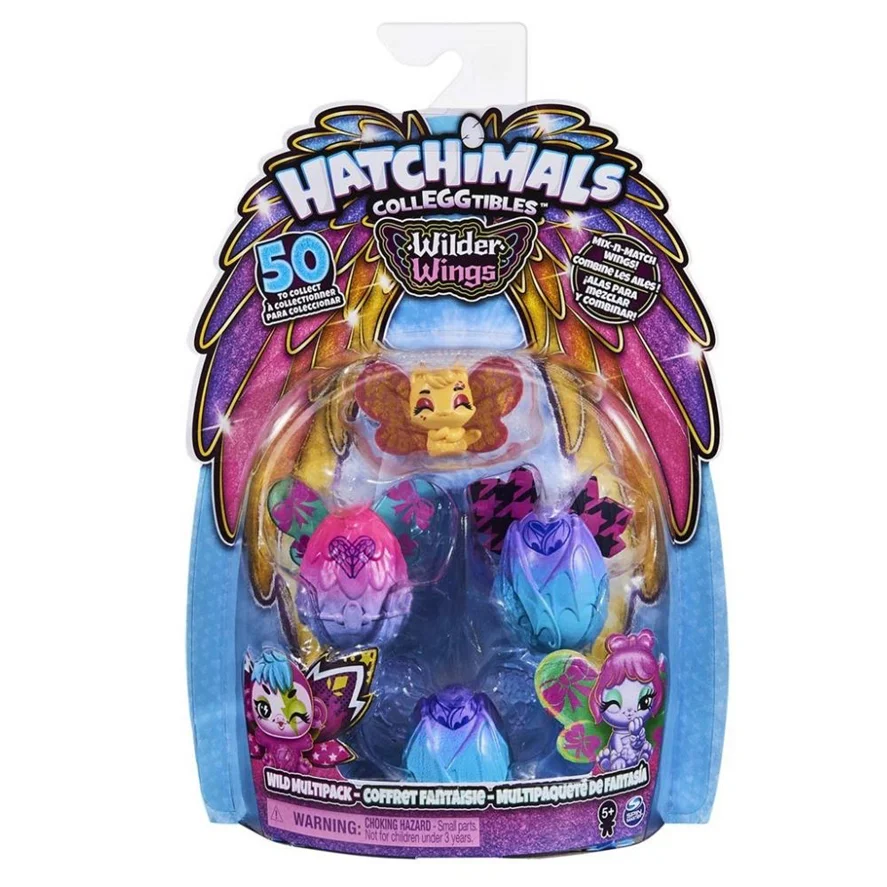 Hatchimals Colleggitbles Multipack, S9 Wilder Wings